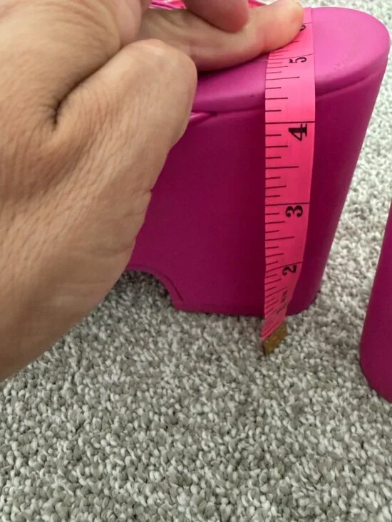 Jessica Simpson Pink Platform Thong Sandals Chunky Y2K Style Size 8 - Picture 3 of 9